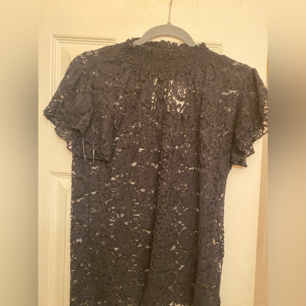 Black Lace Top